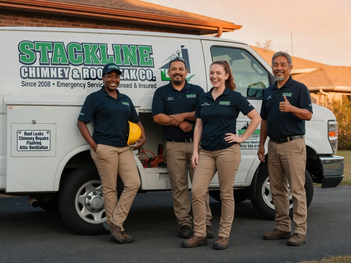 Chimney flashing repair company in Aquebogue, NY